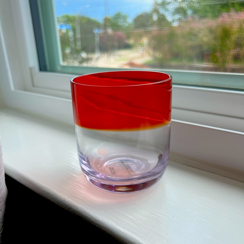 Anthropologie Stemless Wine Glasses (Set of 4)